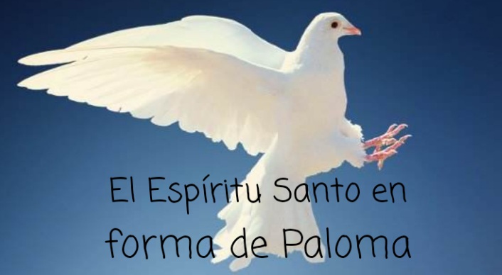 El Espíritu Santo en forma de Paloma