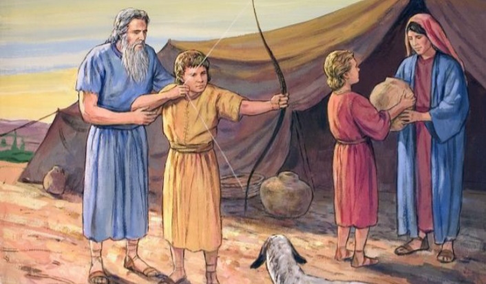 Nacimiento de Jacob y Esau