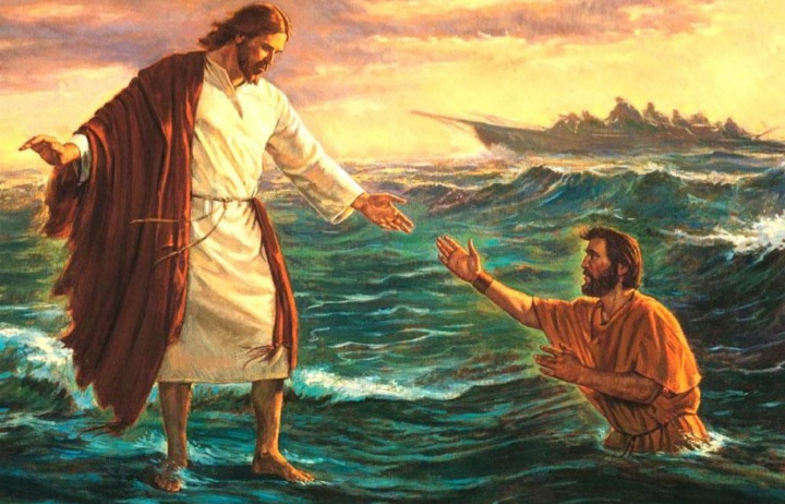 Jesucristo Camina sobre las Aguas Mateo 14:22-33